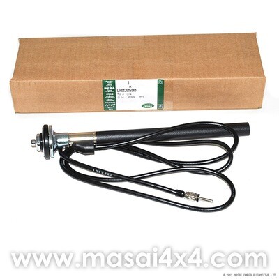 AllMakes 4x4/Britpart Aerial Antenna For Land Rover Defender 90/110 – OEM LR030590, Made In UK