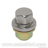 Wheel Nut for Alloy Wheels Plus SS Cap - Defender