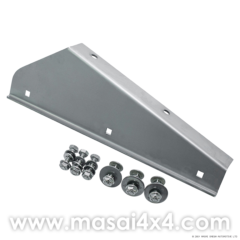 Front Stainless Steel Mudflap Bracket for Land Rover 90/110/130, Choose option: Left Hand Only