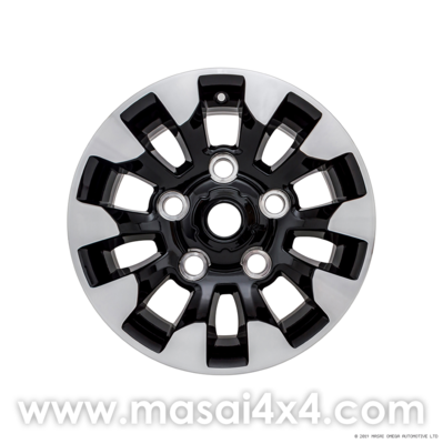 Special Edition Style Alloy Wheel - Black Gloss, Diamond Cut Finish (16