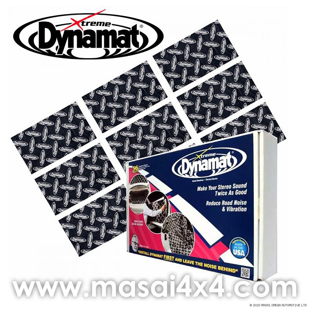 DYNAMAT Xtreme, Bulk Pak, 9 sheets - Sound Vibration and Insulation - 457mm x 812mm (36ft¬¨‚â§)