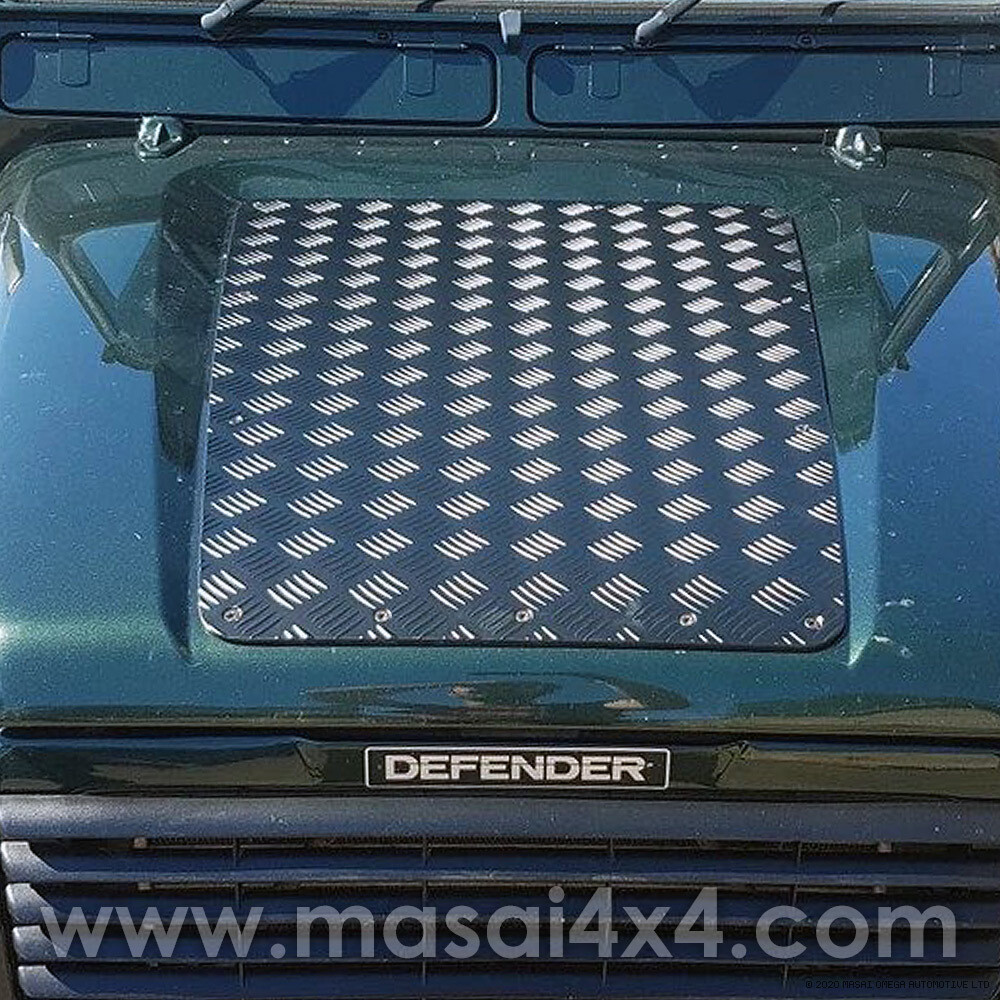 Chequer Plate for Defender Bonnets - 83' - 06' (TD5, 200TDI, 300TDI)