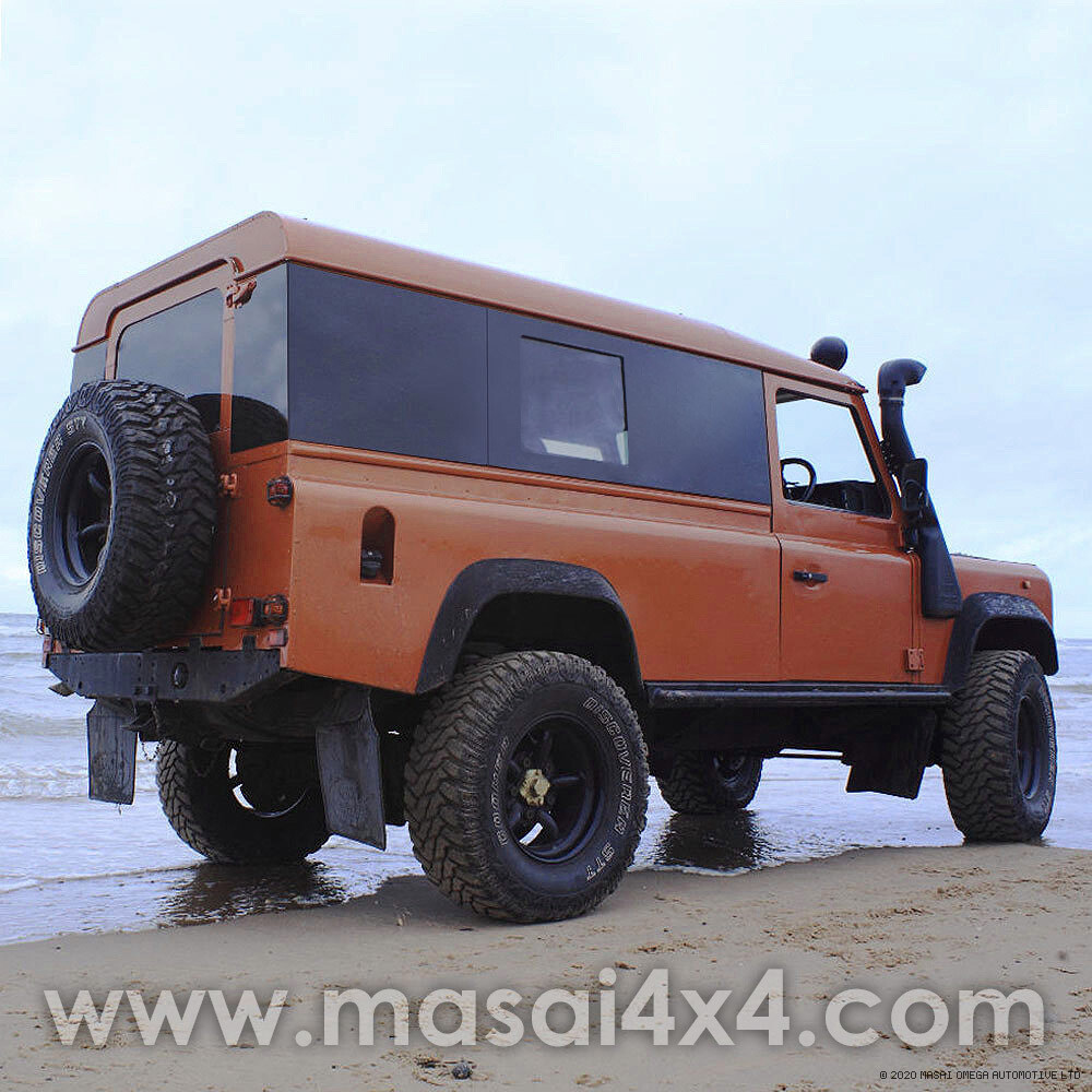 Sliding Panoramic Tinted Windows Full Length - Land Rover Defender 110 2-Door Hardtop