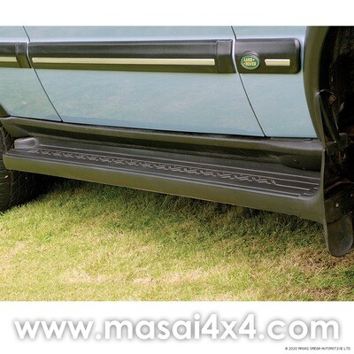 Discovery Series 2 Side Steps with Mudflaps (Chevron Tread) - PAIR