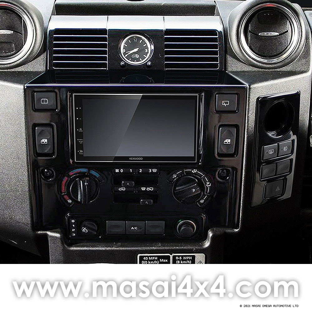 Double Din Conversion Console Kit – Defender PUMA (2007 Onwards) – Masai Land  Rover Defender Upgrades, Accessories and Parts – Masai is a specialist  manufacturer of Land Rover Defender upgrades, enhancement accessories