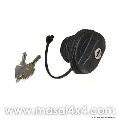 Replacement Lockable Fuel Cap for Defender 90/110 1998 Onwards with 2 keys