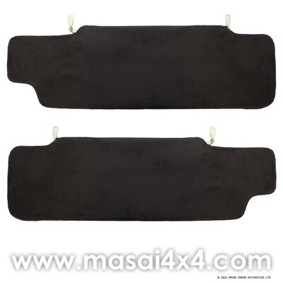 Sun Visors for Land Rover Defender - Uncovered / Covered (PAIR)