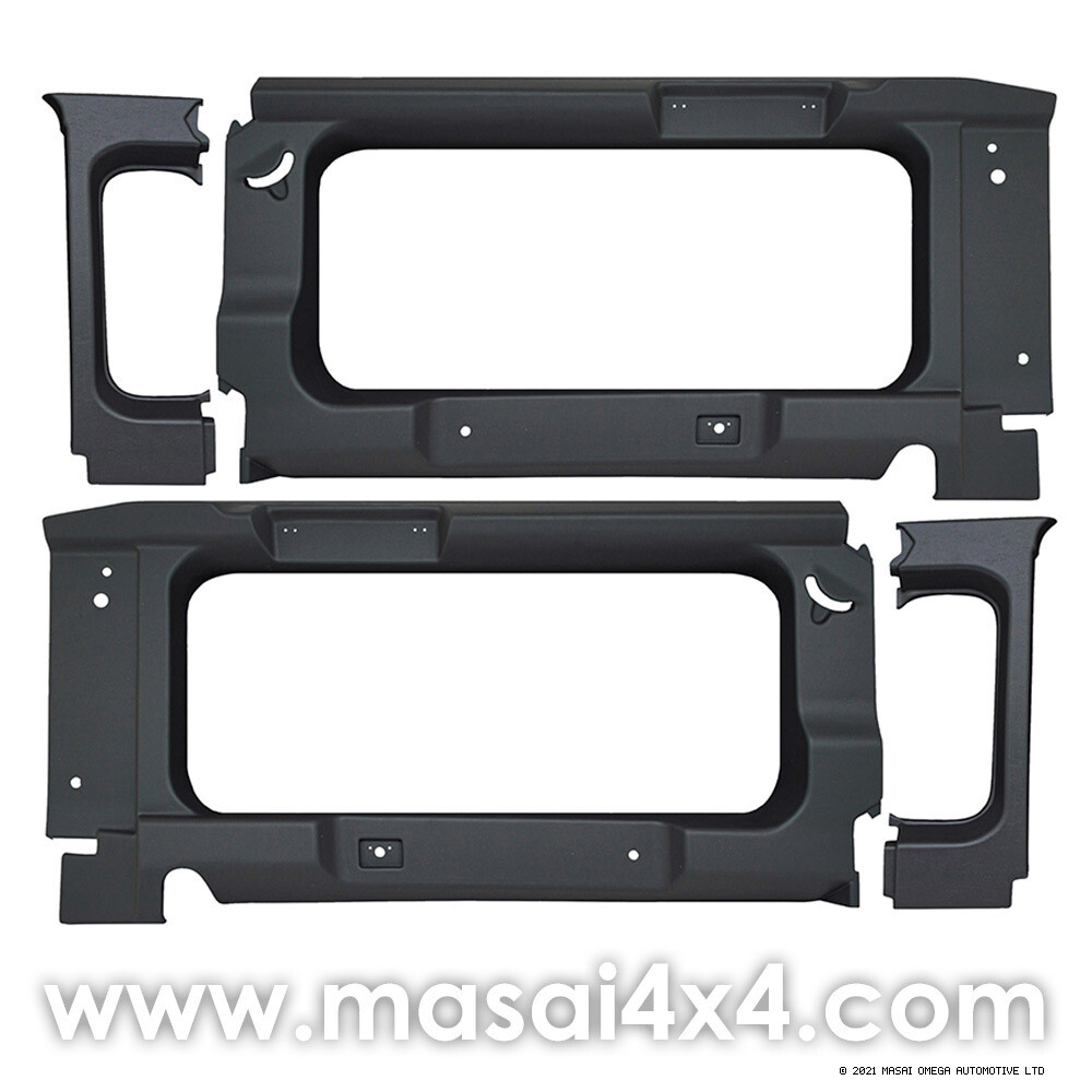 Internal Window Trims Kit for Land Rover Defender 90 PUMA TDCi (4 Pieces)