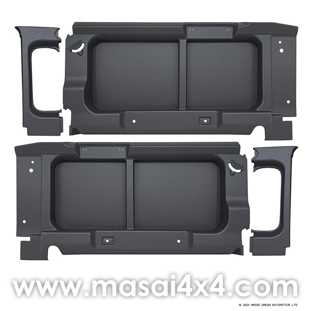 Internal Window Trims Kit for Land Rover Defender 90 PUMA Hardtop (4 Pieces)