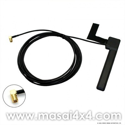 Universal Amplified Glass Mounted DAB Antenna / Aerial