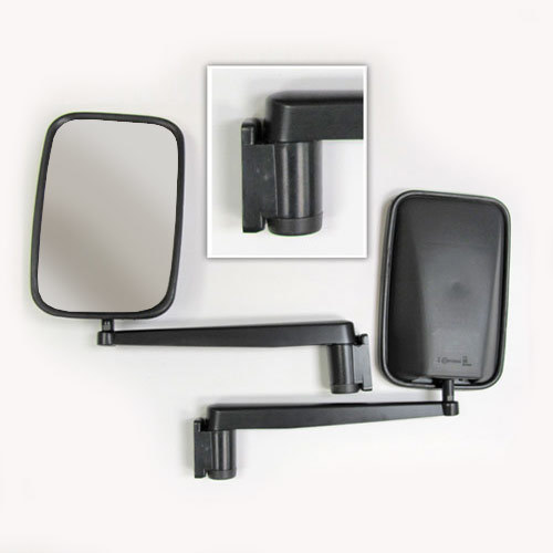 Extra Long Arm Wing Mirrors for Land Rover Defender (Pair)