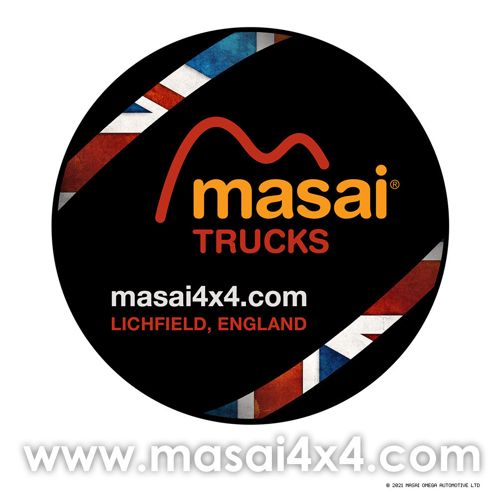 Spare Wheel Cover - Masai Design 2021 - Hard Shell Version - Fits 16