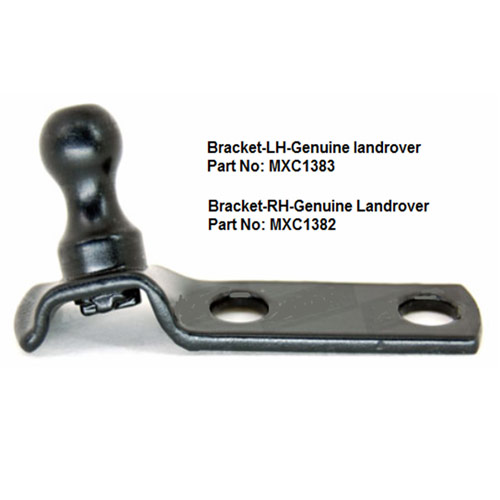 Strut Bracket (pair) for Range Rover Classic Upper Tailgate, 1970-1995