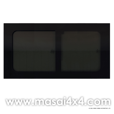 1420mm x 513mm Horsebox Sliding Window - 70% Dark Tint