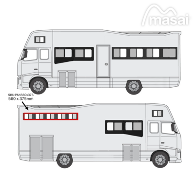 Horses Rear Area Horsebox Windows