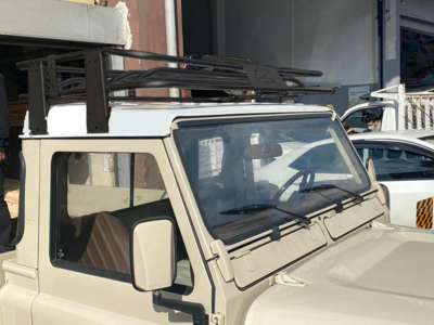Masai Tubular Roof Rack for Land Rover Defender 90 Pickup (Single Cab)