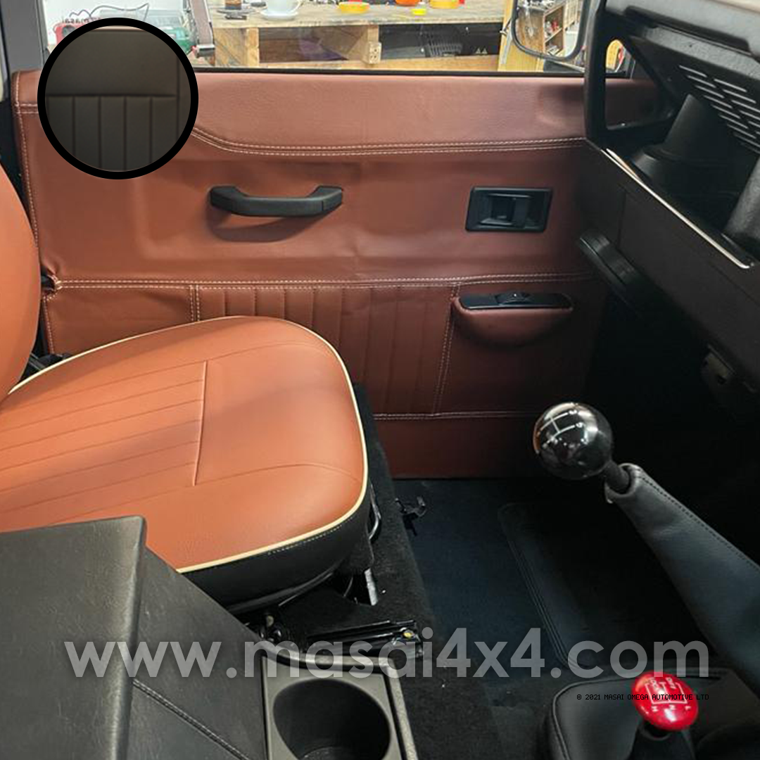 Pair of Land Rover Defender Front Row Door Card Covers
