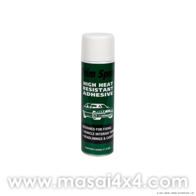 Trim Spray High Heat Resistant Adhesive for Land Rover Defender Seat Covers