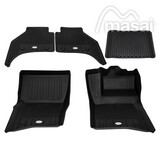 Front & Rear Deep Sided Carpet Set for RHD Defender 2020 110 5 Seats