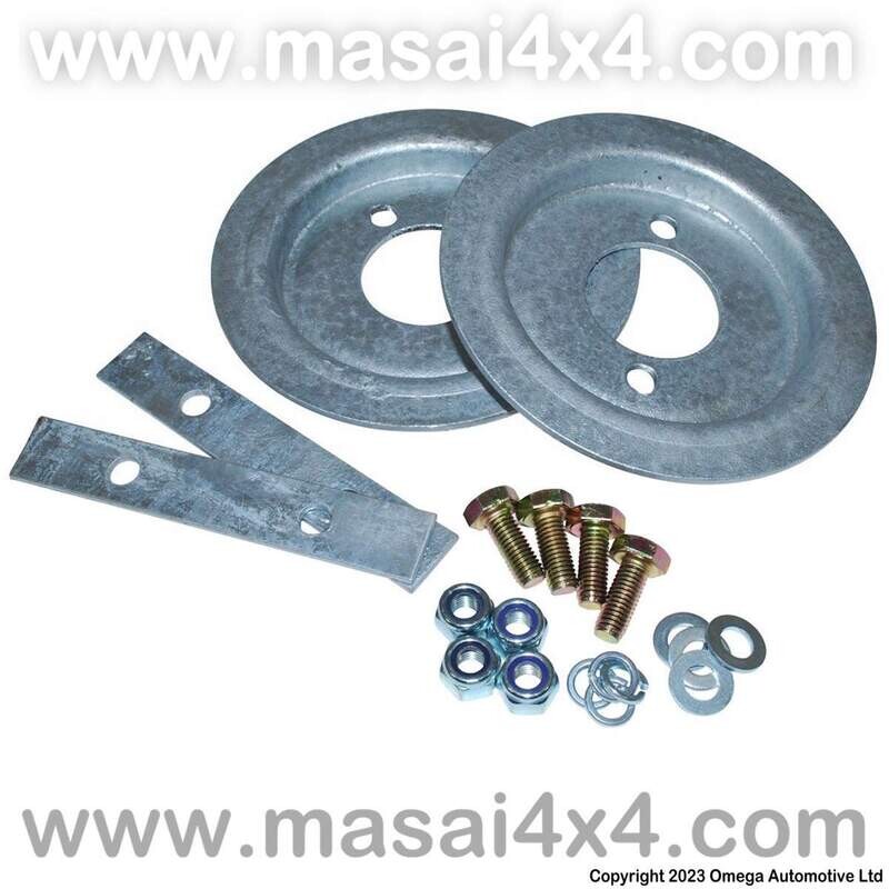 Land Rover Discovery 1 & Defender Axle Bump Stops Kit – With Stainless Steel Fixings