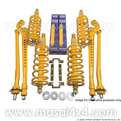 Heavy Duty 40mm Lifted Full Suspension Kits for Defender 90/110, Disco1, Range Rover Classic