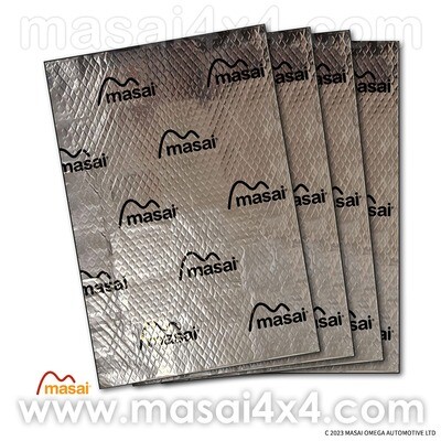 Masai 2mm Sound Deadening and Insulation Sheet (35cm x 50cm)