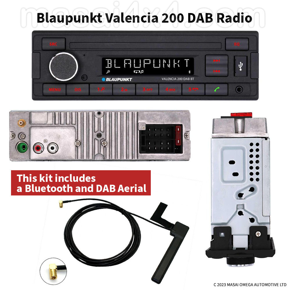 Blaupunkt Valencia 200 DAB Radio WITH Bluetooth and DAB Aerial