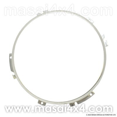 Pair of Stainless Steel Outer Retaining Rings (Bezels) for 7