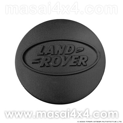 75mm Genuine Land Rover Wheel Centre Cap with Logo - Pewter - single piece