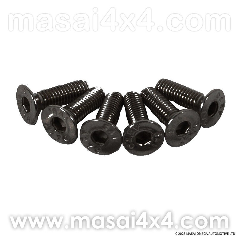 Blackened Stainless Steel Screw Kits