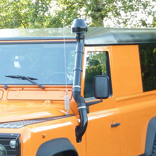 Mushroom Top Snorkel Kit / Raised Air Intake for Defender 90 & 110 (without or with a roll cage), Vehicle Type: 200TDi