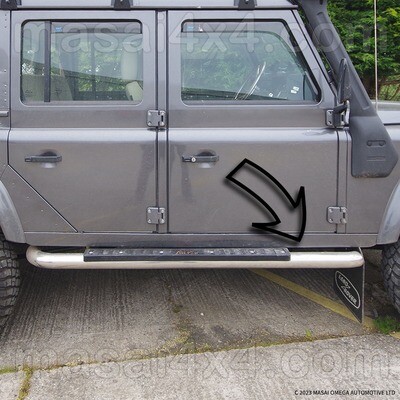 Outer Sill Panels - One Piece 3mm Aluminium for Land Rover Defender 90 and 110 - Pair