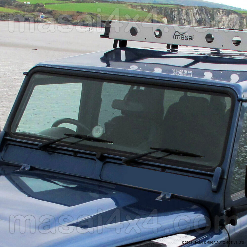 Windscreen Glass for Land Rover Defender - Heated, for all post 1985 Defenders (5% Green Tint)