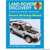 Land Rover Discovery 3 Diesel (2004 to Apr 2009) - Haynes Owners Workshop Manual