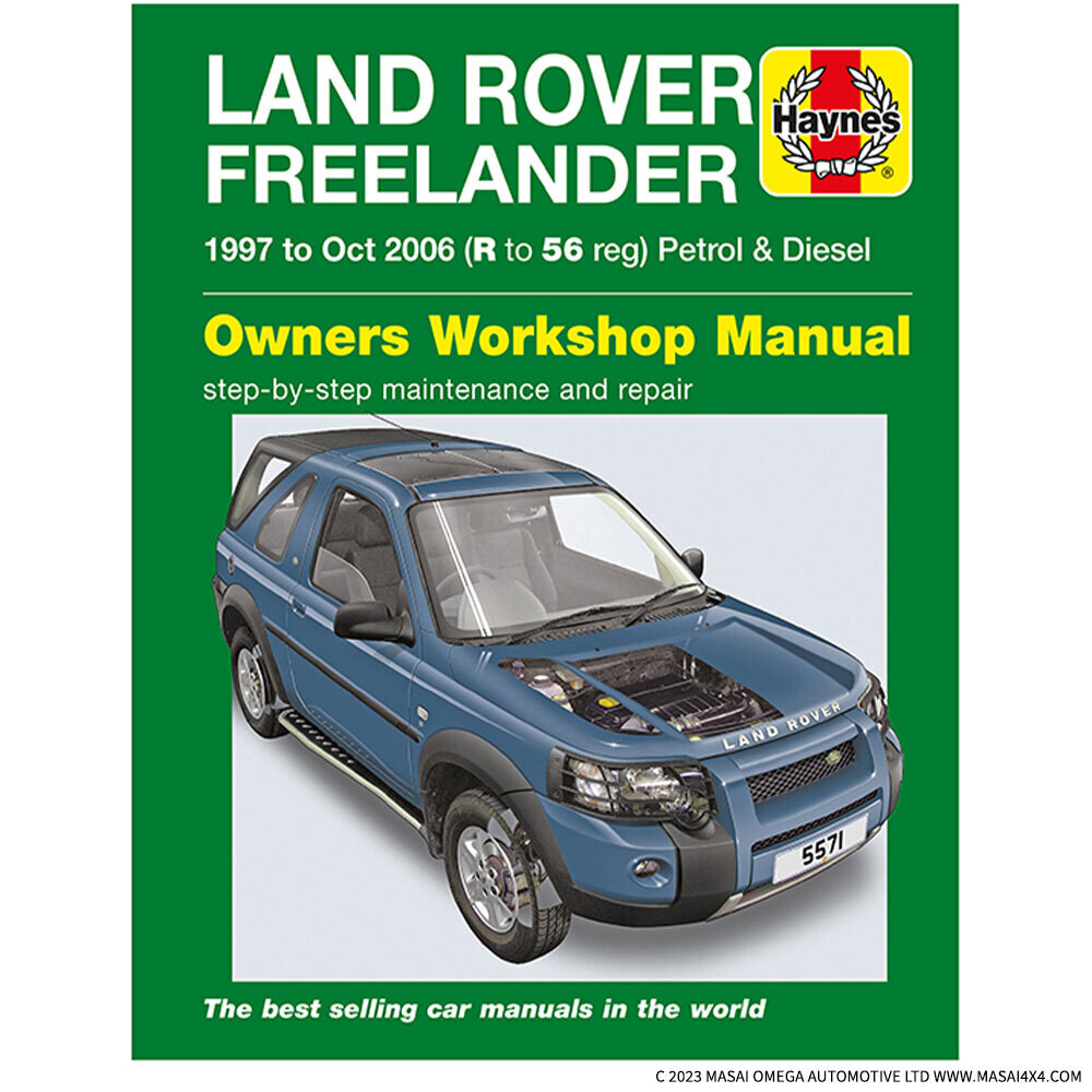 Land Rover Freelander (1997 to Oct 2006) - Haynes Owners Workshop Manual
