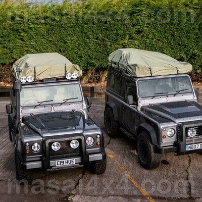 Roof Rack Cover for Land Rover Defender Crew Cab, 90 and 110 (3 sizes)