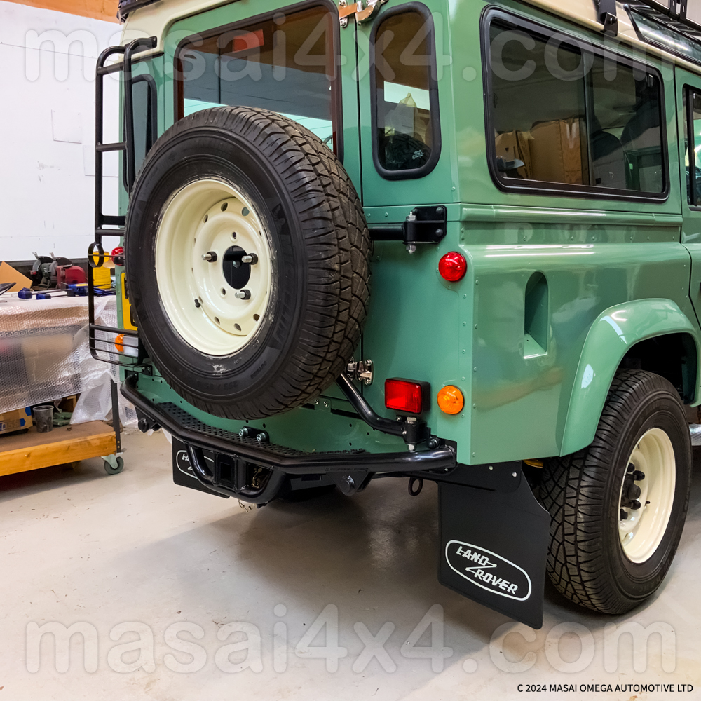 Spare Wheel Carrier - Extra Heavy Duty, Chassis Mounted for Land