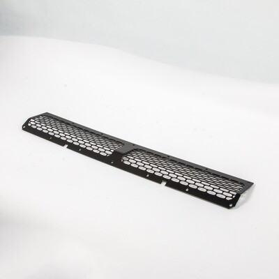 Masai Lower Front Grille - Honeycomb Mesh Stainless Steel - 5mm Small Honeycomb - Black Painted