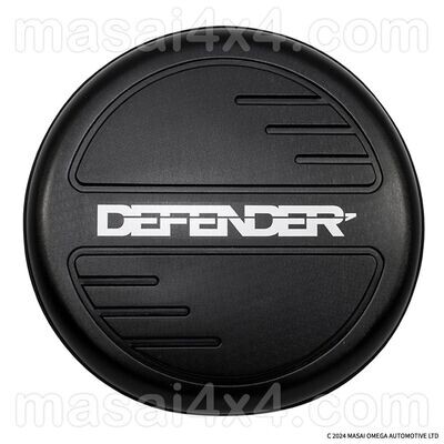 Spare wheel cover with Defender Logo