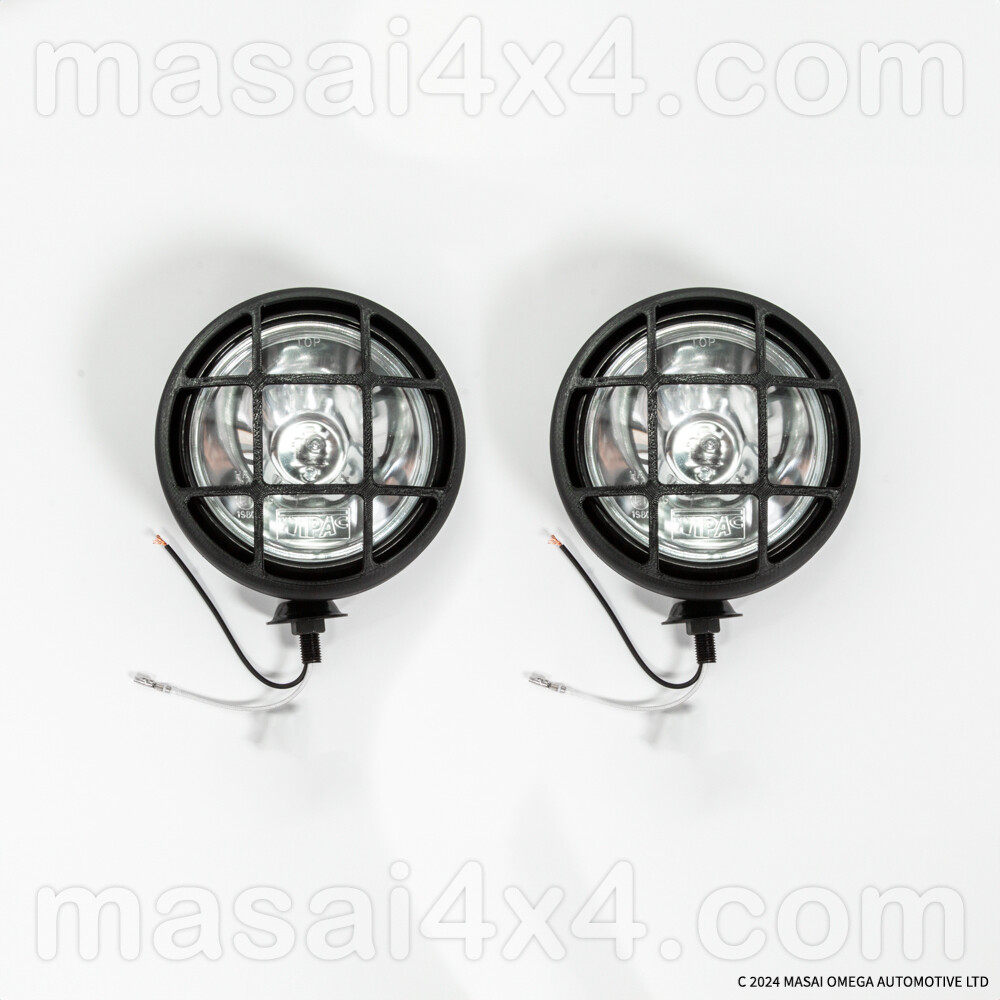 5" Black Driving Lamp Set New Mini Branded LED 55w (Pair)