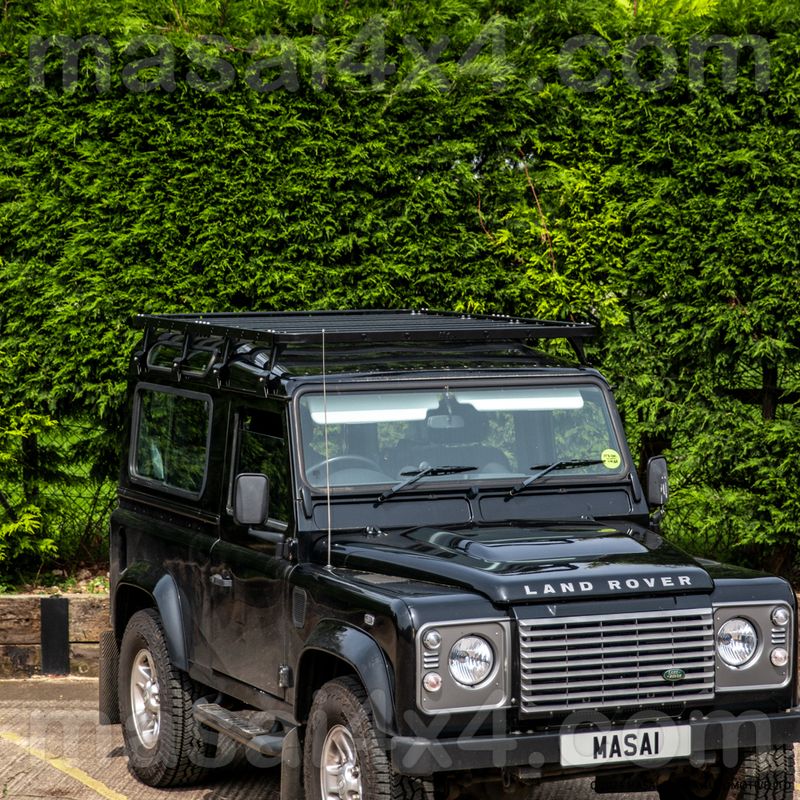 Flat Mech Roof Rack for Roof Tents Defender 90 Crew Cab 110