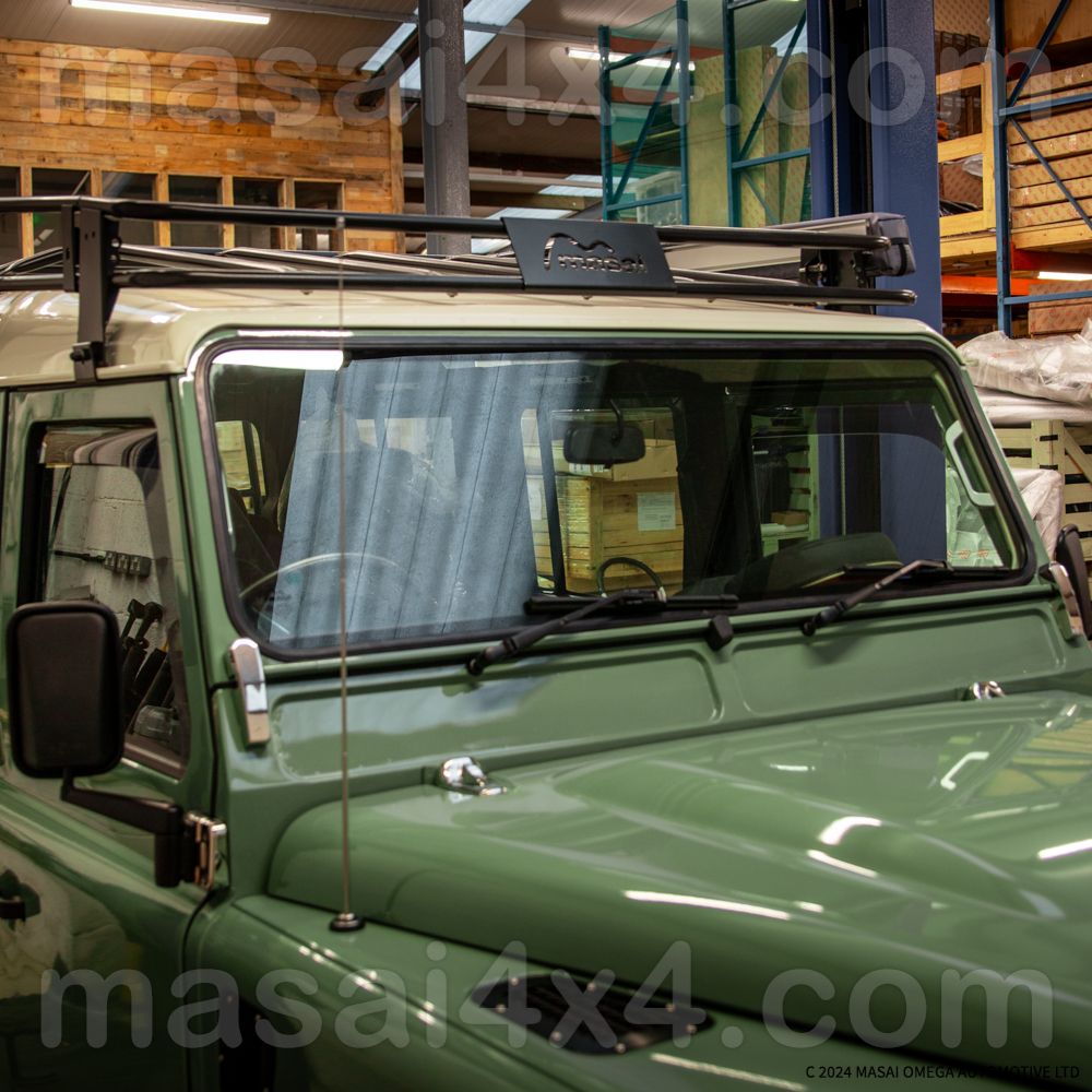 Tinted Unheated Windscreen & Rubber Seal for Land Rover Defender - LR042725