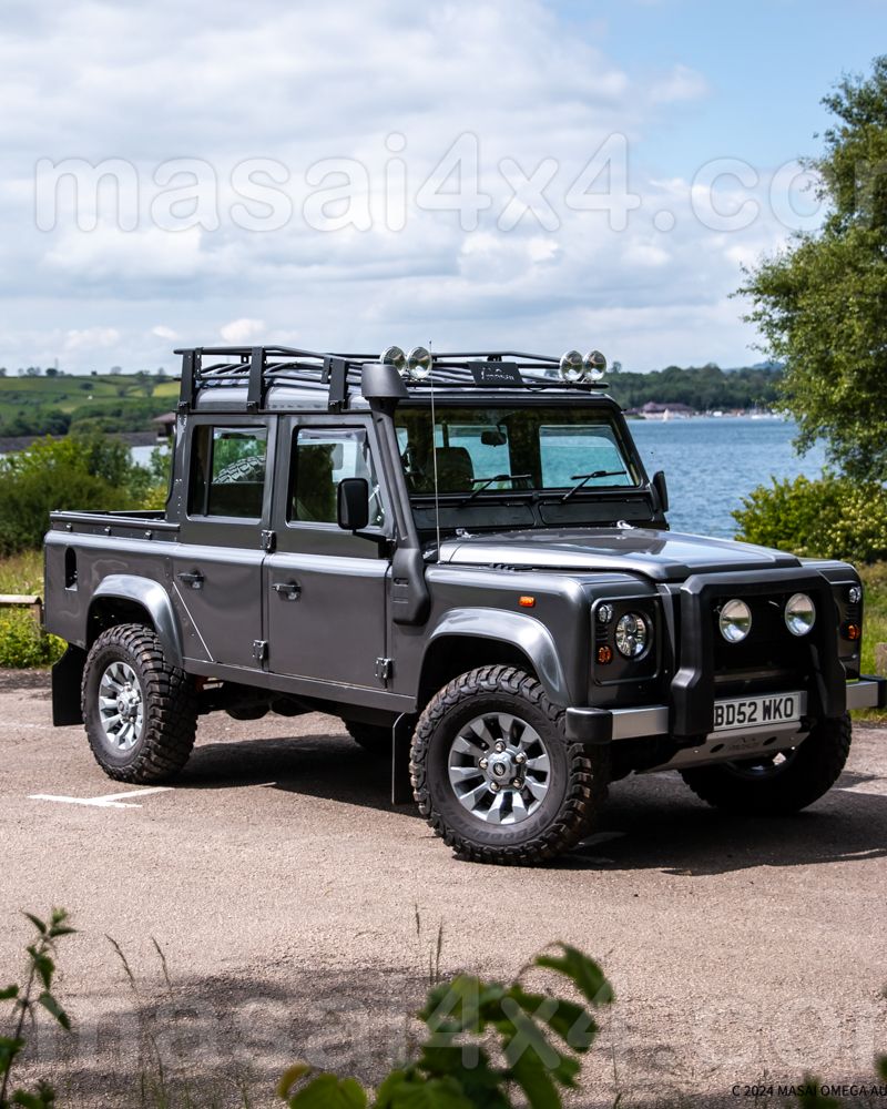 Masai Tubular Roof Rack for Defender Crew Cab 4 Door 1.5m