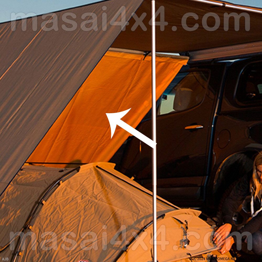 2400mm (W) Side Windbreak for 2m and 2.5m ARB Awnings