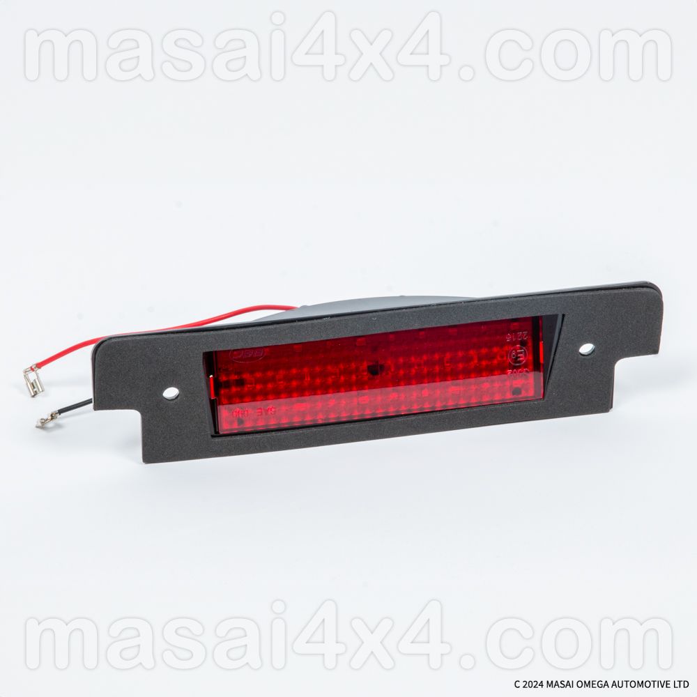 Rear High Level LED Brake Light Assembly for Defender 90/110 - Red/Clear, Lens Colour?: Red