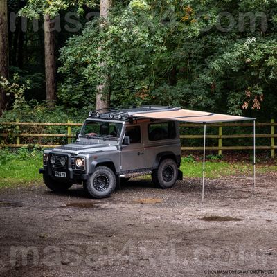 ARB Awning with LED light - 2500mm (W) x 2500 (L) for Defender 110