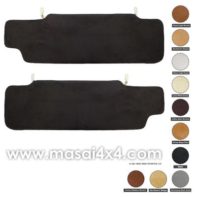 Sun Visors for Land Rover Defender (PAIR) Sun Visors for Land Rover Defender (PAIR)