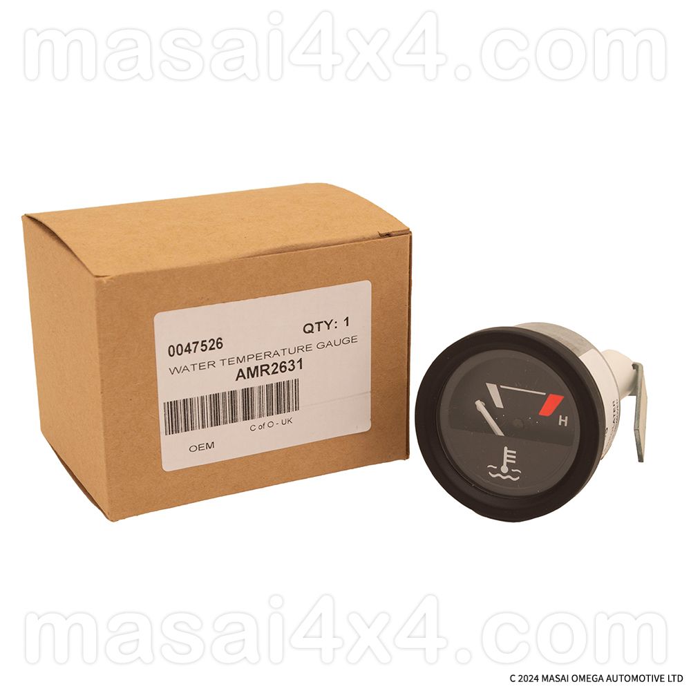 Water Temperature Gauge For Defenders up to 1998 or Wolf Defenders