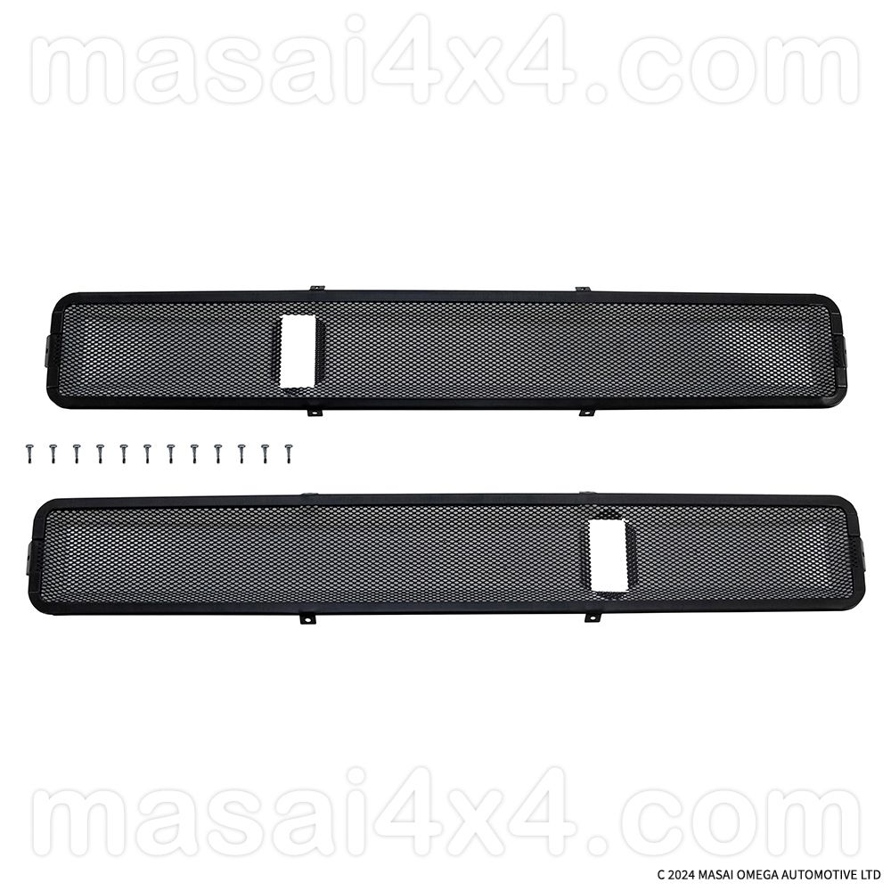 Defender Bulkhead Fly Screens (1983–2006), Choose Side: Early Bulkhead Fly Screens (1983-2002)