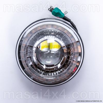 Pair of Masai  7 Inch LED Headlights/Headlamps (Dot & E Marked)